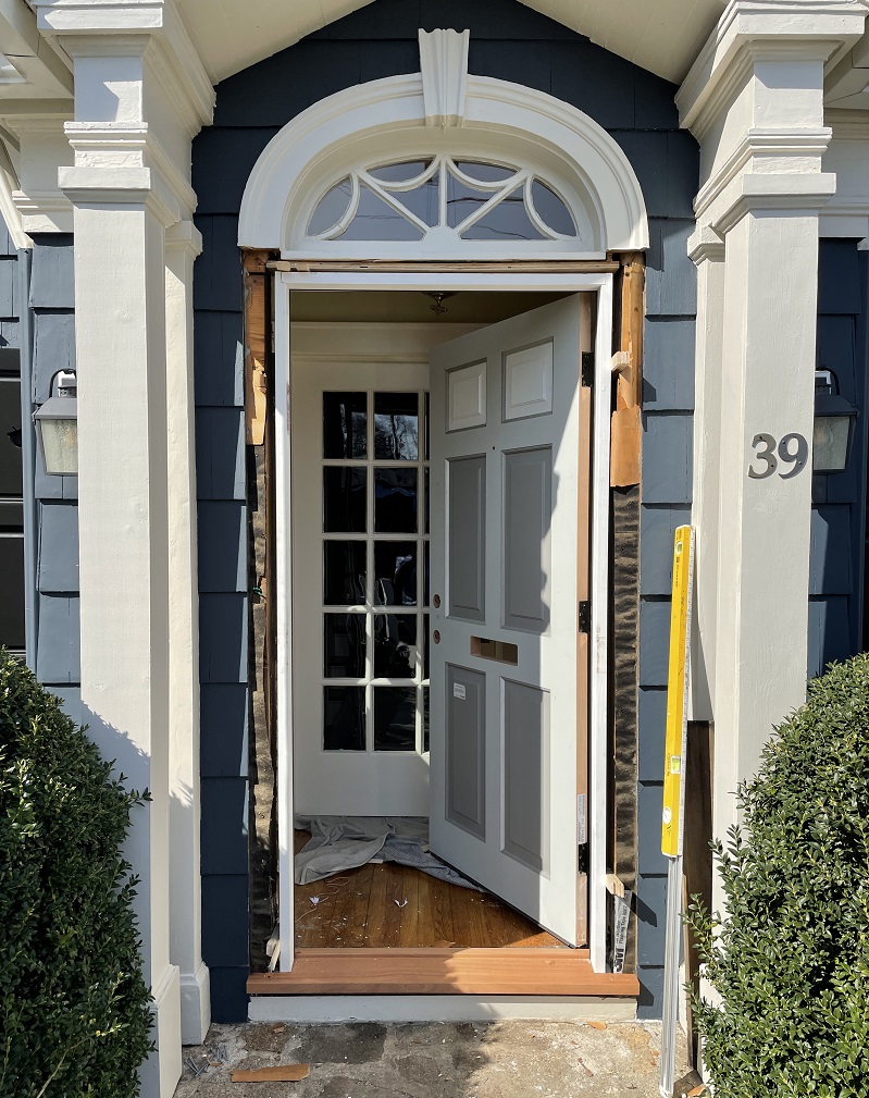 Install new Simpson Entry door
